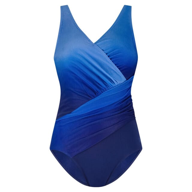 Ten Cate badpak soft cup v-neck ocean navy voor Dames | Maat 38