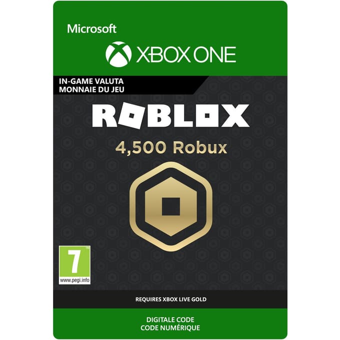 4500 Robux voor Xbox | Robux Kopen | Roblox Kaart