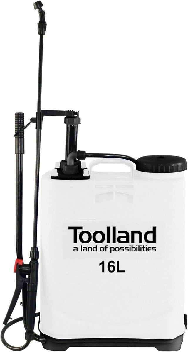 Draagbare Drukspuit 16L met Telescooplans - Voor Tuin, Planten & Schoonmaak