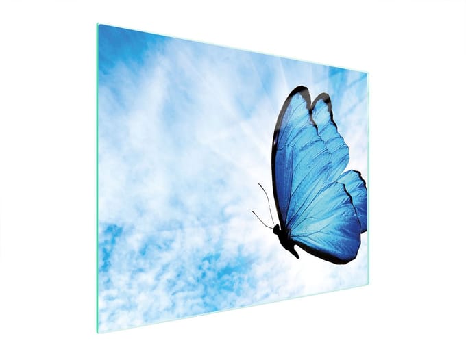 TMK ArtDeko - Snijplank van Glas - 52x40 cm - Beschermplaat - Hartig Glas