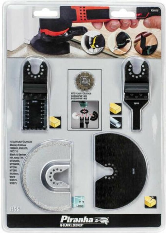 Piranha Combo Set with Adaptor