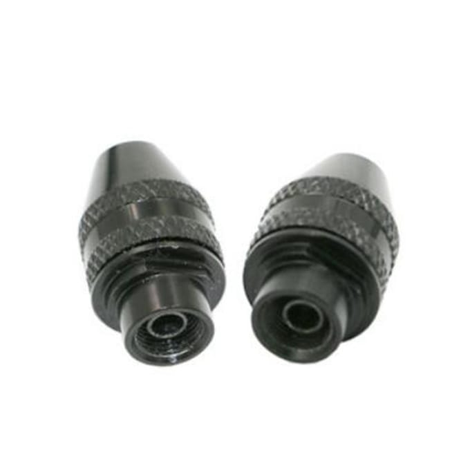 3 stuks zwarte snelspanboorhouder snelwissel voor Dremel Rotary Tool booraccessoires