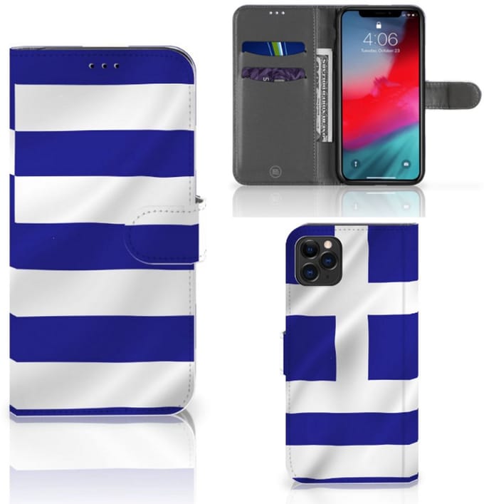 Apple iPhone 11 Pro Max Bookstyle Case Griekenland