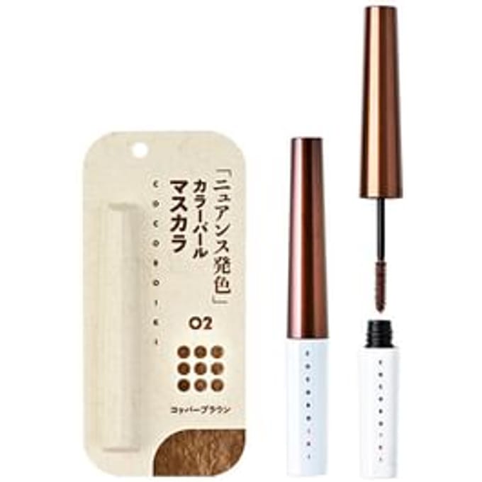 COCOROIKI - Eye Design Mascara 02 Copper Brown 2.5g
