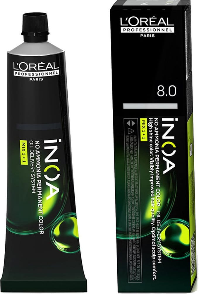 Permanente Kleur L'Oreal Professionnel Paris Inoa Nº 8.0 60 g