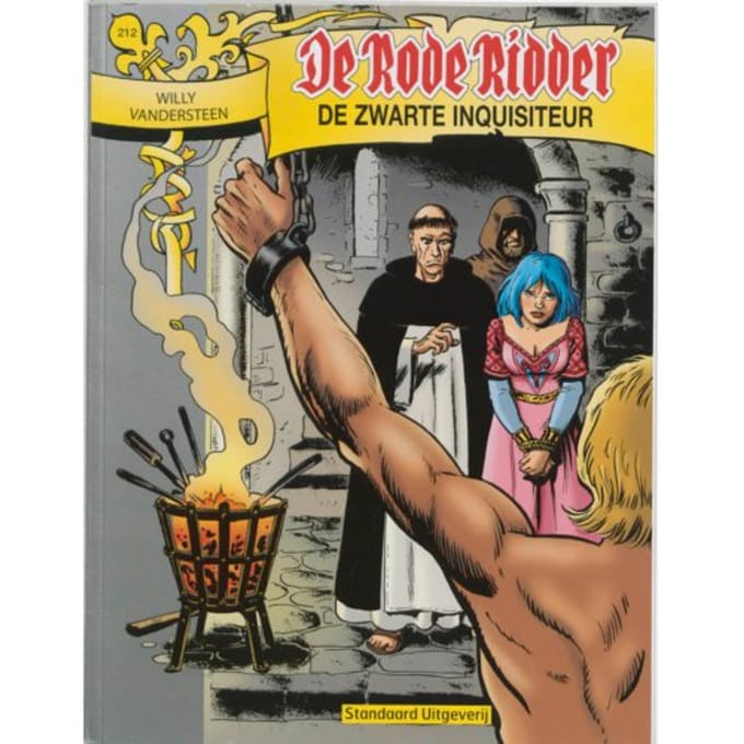 De Zwarte Inquisiteur - De Rode Ridder - Willy Vandersteen