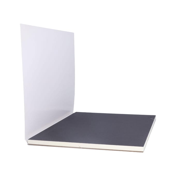 Aquarelpapier Medium Grof Korrel Snel Absorberend Water Dik Duurzaam Praktisch Schilderen gray
