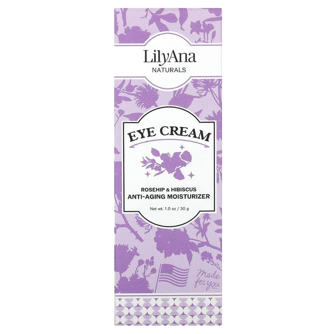 Crème contour des yeux, Rose musquée & Hibiscus, 30G(1 once) white
