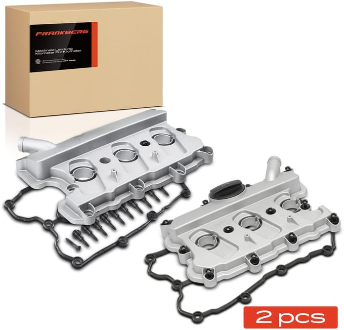 Frankberg 2x Kleppendeksel voor VW Audi A4 A5 A6 A7 A8 Q5 Q7