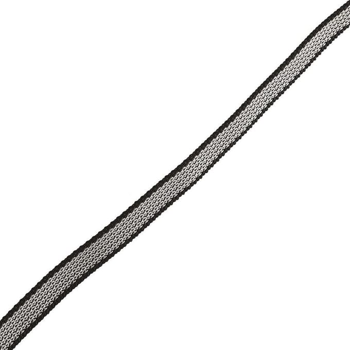 DELTAFIX rolluikenband | 5 meter | 15 mm breed | grijs / zwart