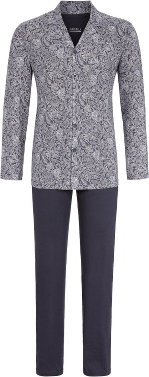 Ringella – Modern Paisley – Pyjama – 2541218 - Anthracite - 50