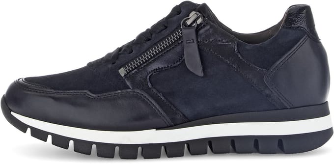 Gabor Dames Sneakers - blauw