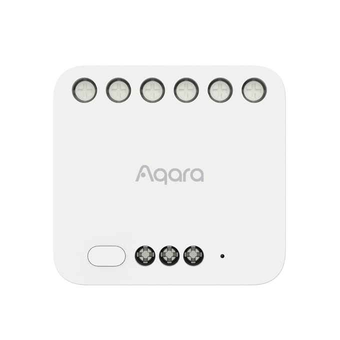 Aqara Relaismodule Dual Relay Module T2 - 2-kanaals - Zigbee - 100-250v Ac/dc