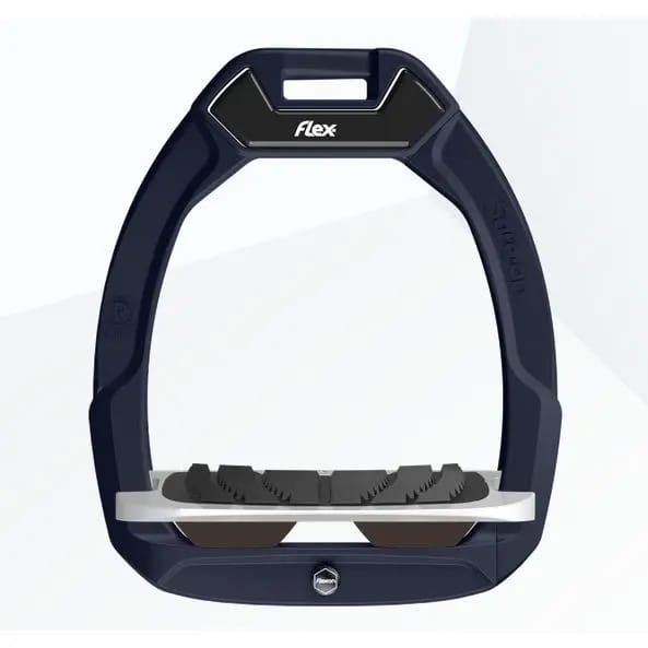 Veiligheidsstijgbeugels Ruiter Incliné Grip Groen/Grijs/Bruin Flex-On Safe-On