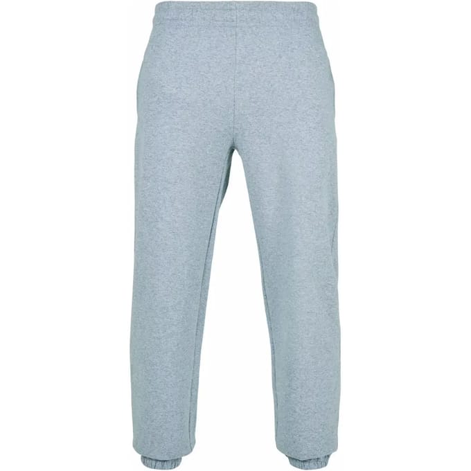 Basic Sweatpants Joggingsbroek met steekzakken Heather Grey - M
