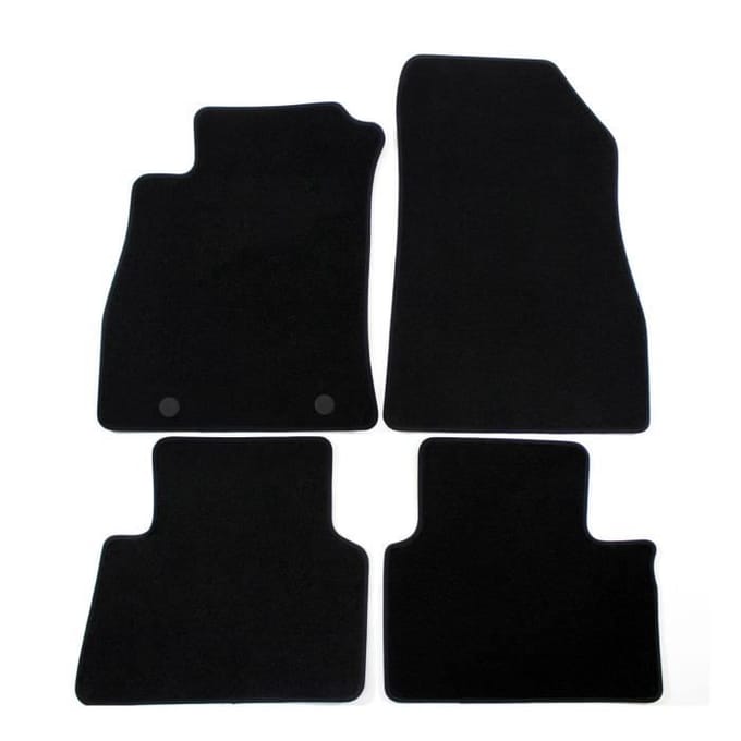 Tapis de sol - Nissan - Juke - 2010-2018 - 4 pièces - Velours imperméable - Antidérapant