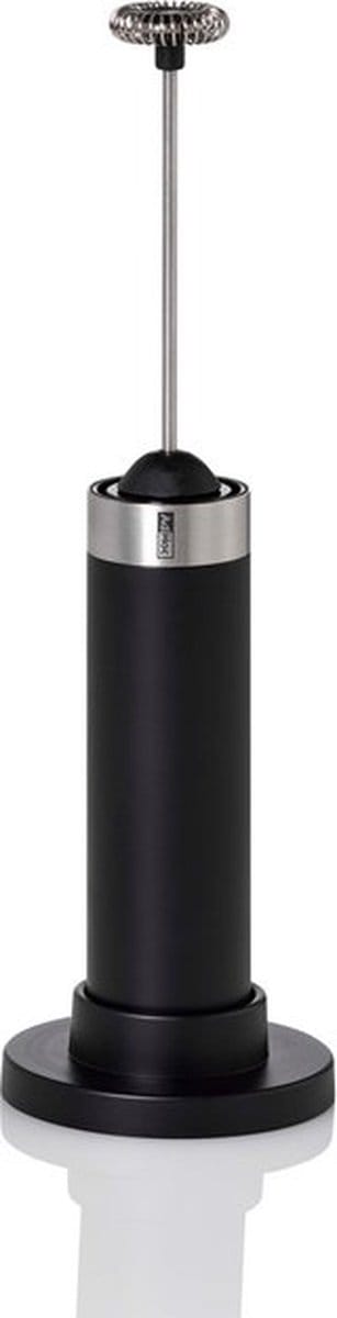 AdHoc Rapid Melkopschuimer Zwart RVS / incl. batterij