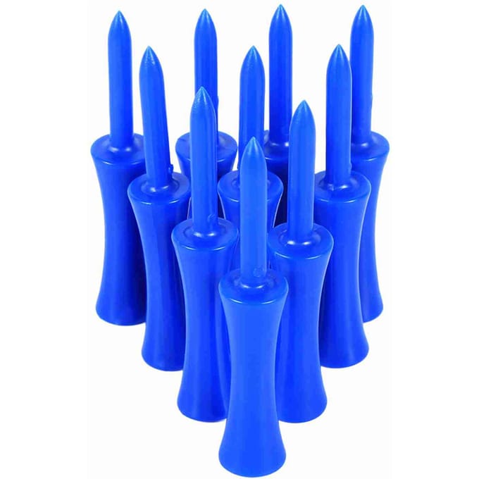 100 stuks Plastic Blauw 68mm Golf Tees Step Down Golf Accessoire Tool Voor Golfsporten blue