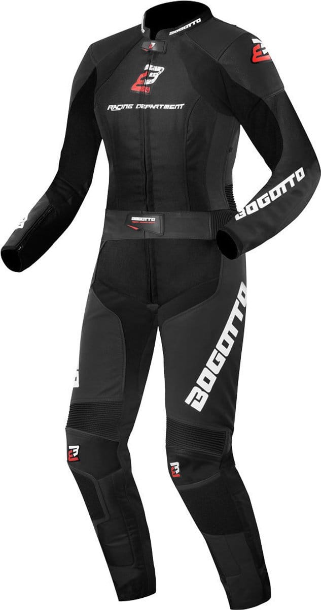 Bogotto Losail Dames Zwart 2-Delig Motorpak - Racepak