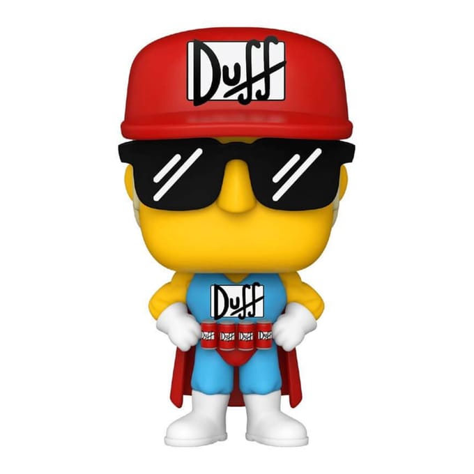 The Simpsons Duffman Pop! Vinylfiguur
