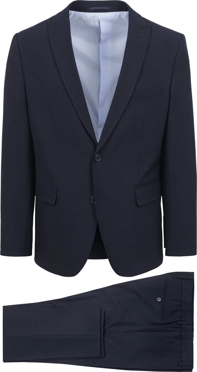 Suitable BASE Suit Donkerblauw (navy) - Maat 48 - Heren - Sneaker Suit