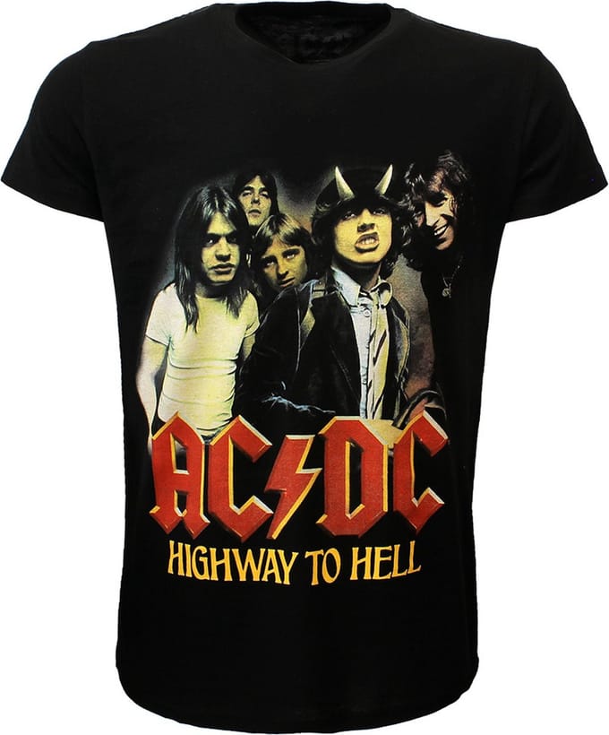 AC/DC Highway To Hell Band T-Shirt - XL