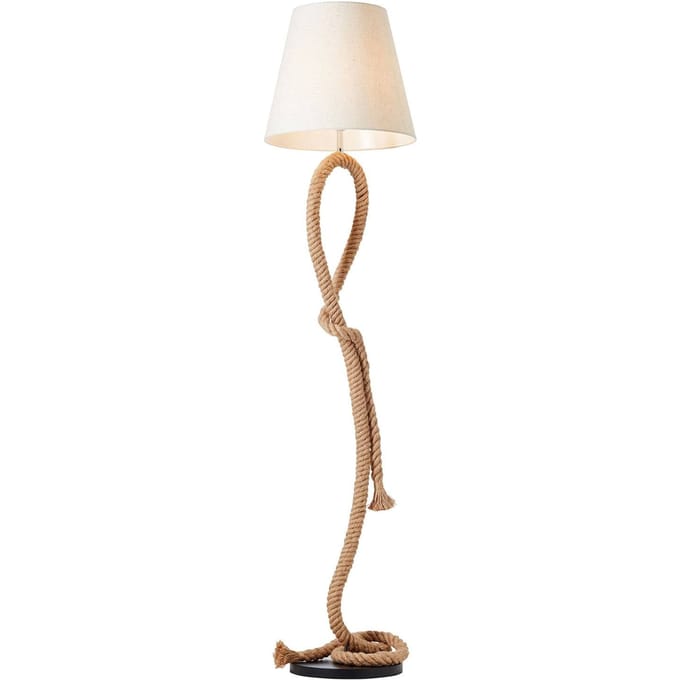 Brilliant Vloerlamp Sailor met touwframe