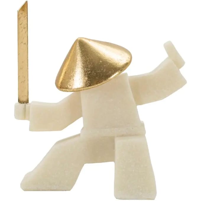 Decoratie Samurai Oda Quarzy -a 17×7,5×18,5 cm