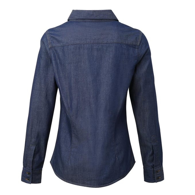Premier Dames/Dames Stitch Shirt (Indigo Denim)