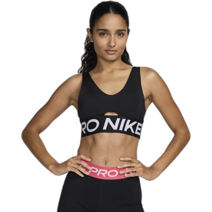 Nike Pro Indy Plunge Medium Support Sportbeha Dames