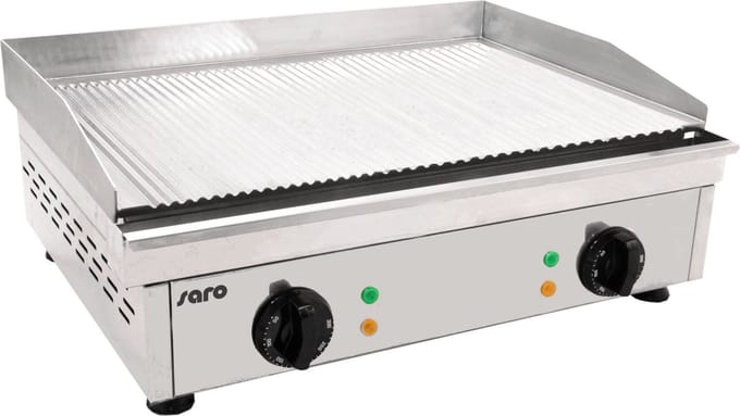 Saro Electrische Grillplaat (gegroefd) Model FRY TOP GM 610 R 172-3210 - Horeca