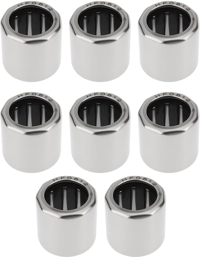 Dailygoods - 8Pcs HF0812 Naald Roller Lagers voor Kleine Motoren