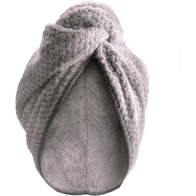 PARSA Microfiber Hair Wrap Grey 1 st