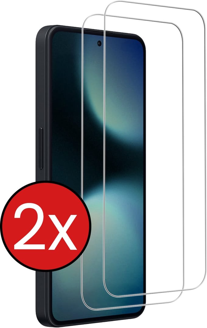 Screenprotector - 2 Stuks - Geschikt voor Nothing Phone (3a) Lite - Extra Sterk - Beschermglas - Gehard Glas - Tempered Glass - Screen Protector