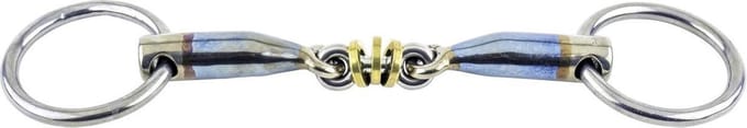 Enkel paard bit Trust Sweet Iron brass ring