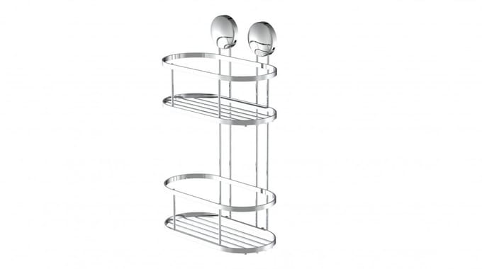 EISL Doucherek 220x110x340 mm – Chroom–2-laags–Lijmen of Schroeven