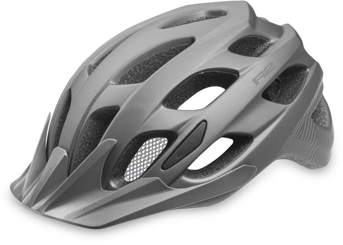 R2 fietshelm Cliff Grey - in mold technologie - Grijs