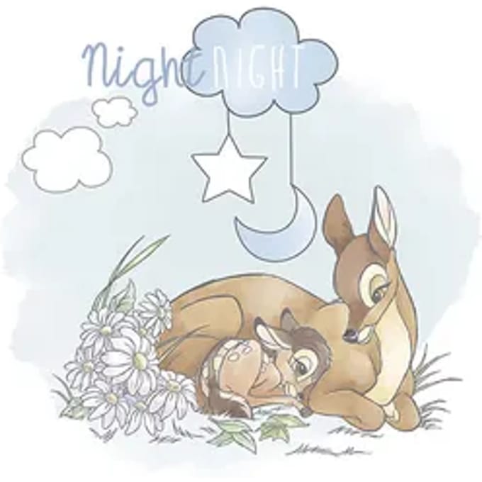 Komar Poster Bambi Good Night 30 X 40 Cm