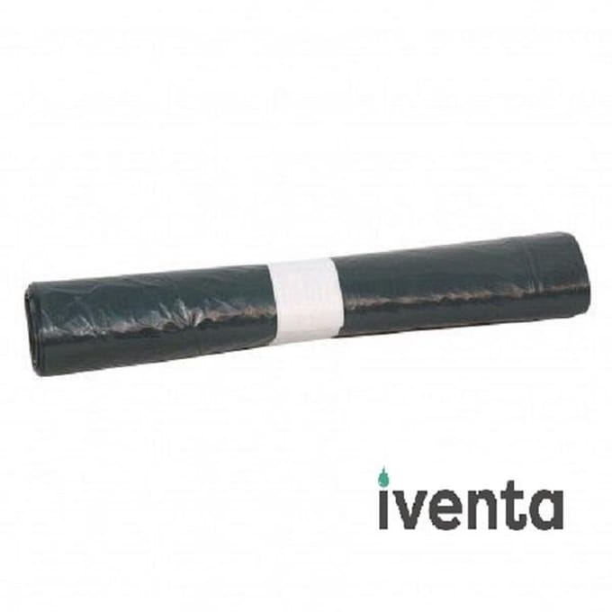 Afvalzak, HDPE, 60l, T20, 61x80cm, grijs, 500 stuks