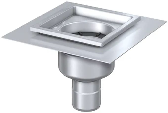 ACO Compactafvoer Variant CR DN70/90 Graden/1,6l/s/V2A/Frame 200x200, 9579.00.91