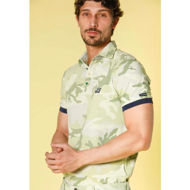 Masons  Polos Groen Pi15s6