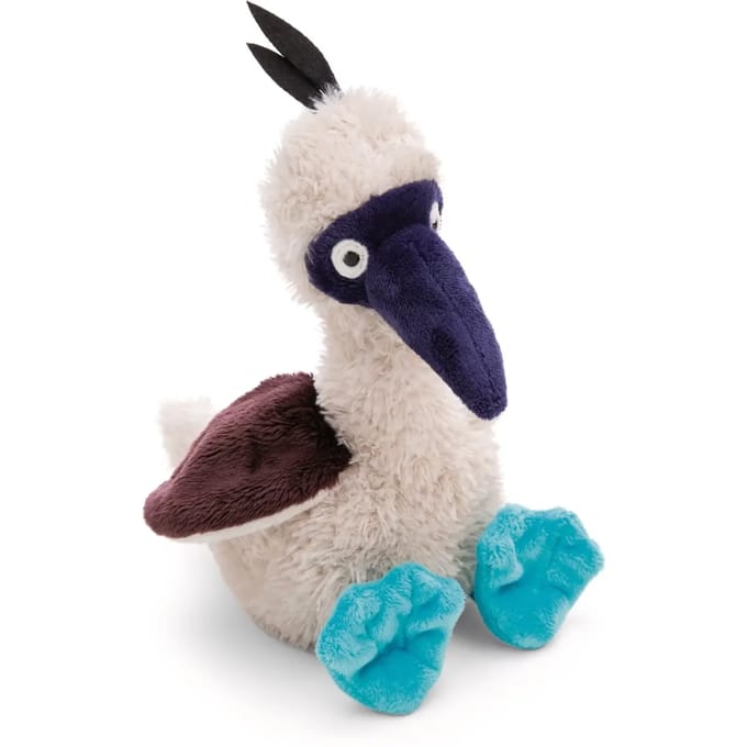 Blauwe voetenkonijn knuffel Nici Sula