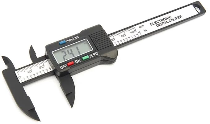 Digitale Zakschuifmaat 100 mm (LCD-display)