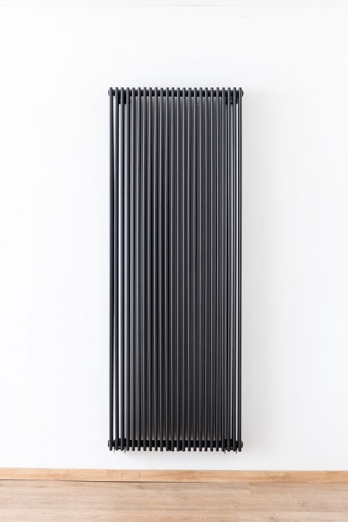 Sanifun design radiator Kyra 1800 x 676 Zwart Dubbele