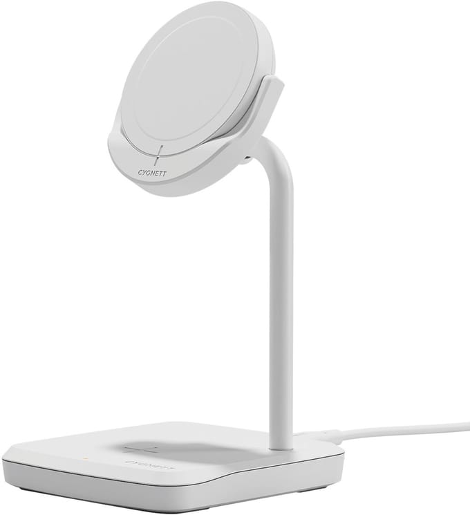 Cygnett Qi2 2 in 1 Chargebase - Wit
