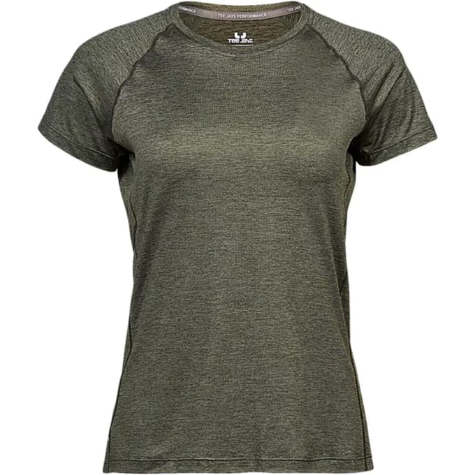 Tee Jays - Women´s CoolDry Tee - Olive Melange - S