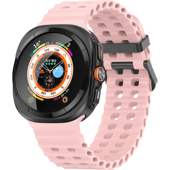 Kalebol Samsung Galaxy Watch Ultra Wave Bandje Roze