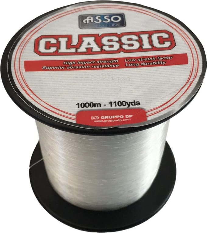 Asso Classic 1000 M Monofilament Transparant 0.700 mm