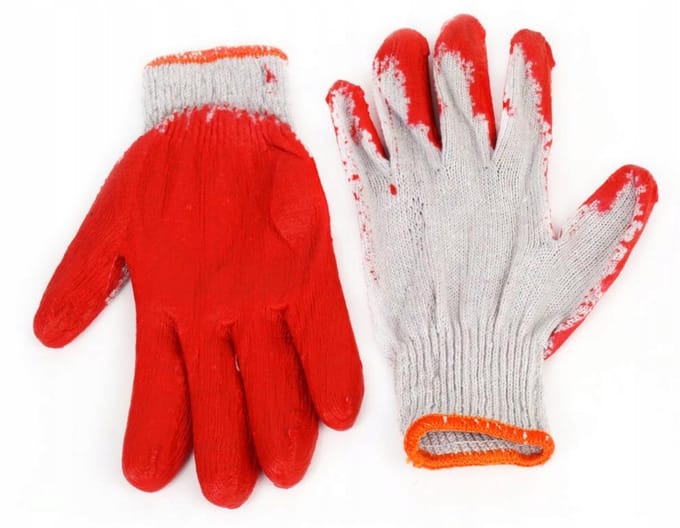 AMIO - Werkhandschoenen - Latexcoating - Antislip - Naadloos
