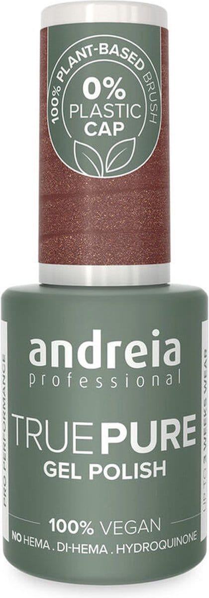 Andreia Professional - Gellak - True Pure - Brons met Glans T32 - HEMA vrij - Vegan - 10,5ml